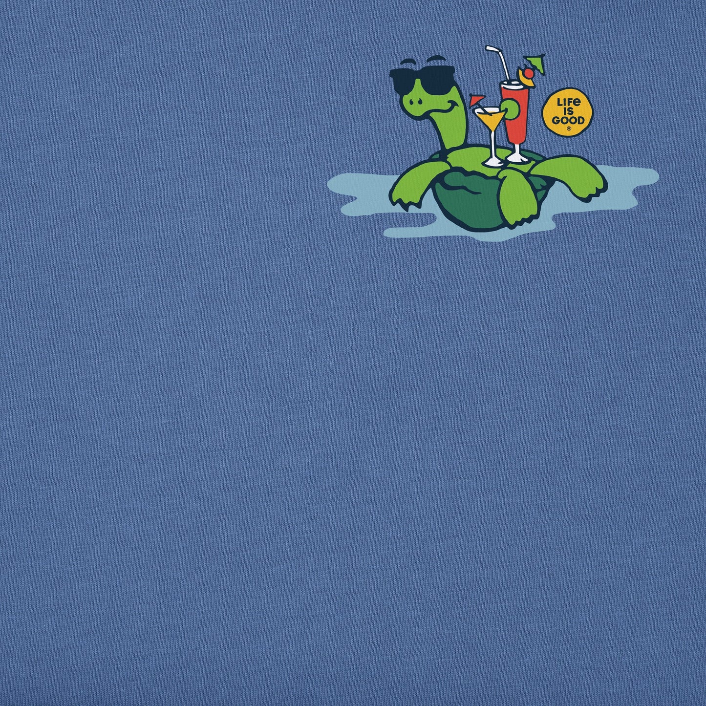 Men's Drinks On Me Turtle Short Sleeve Tee