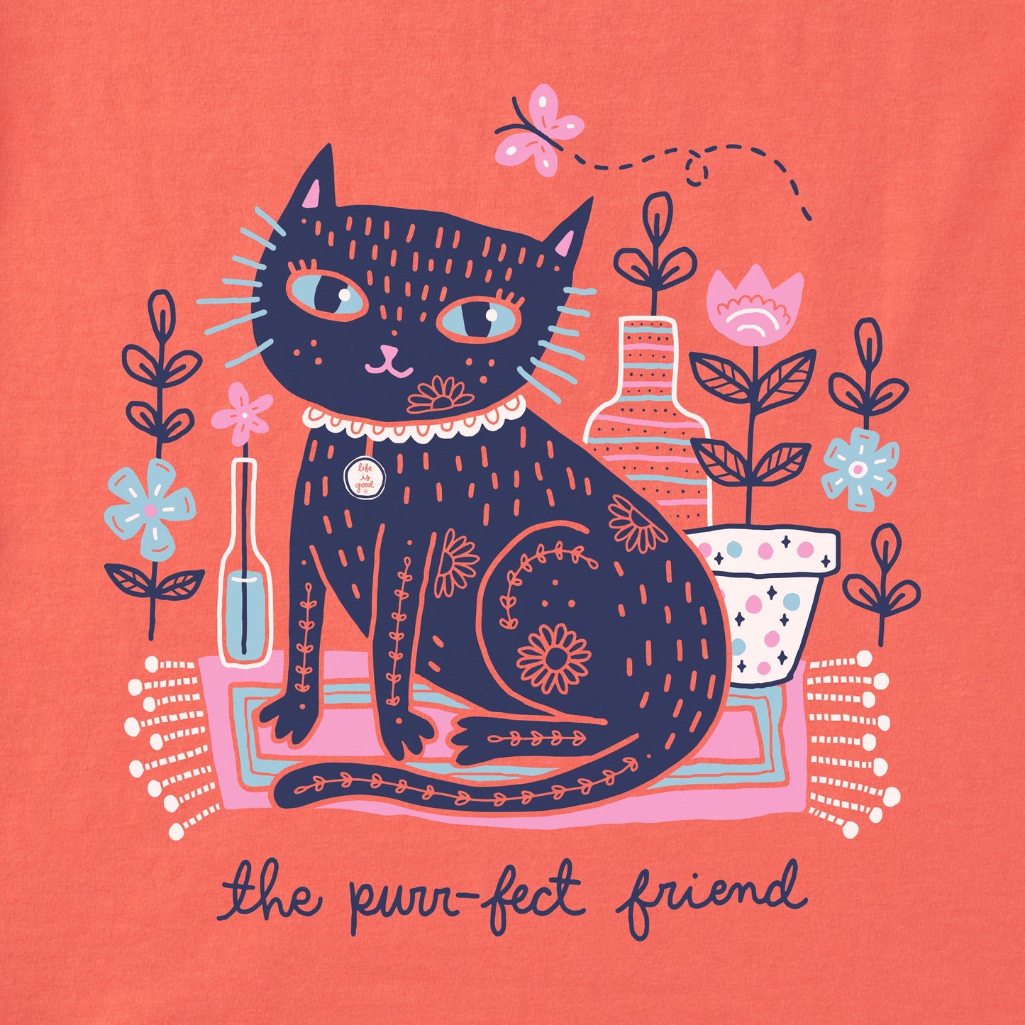 Women's The Purr-fect Friend Short Sleeve Tee