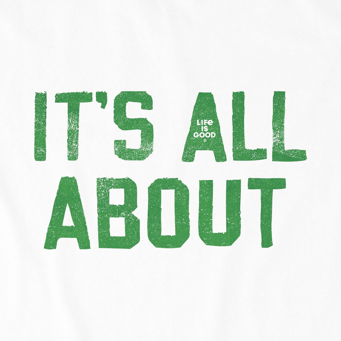 Men's Its All About Short Sleeve Crusher Tee