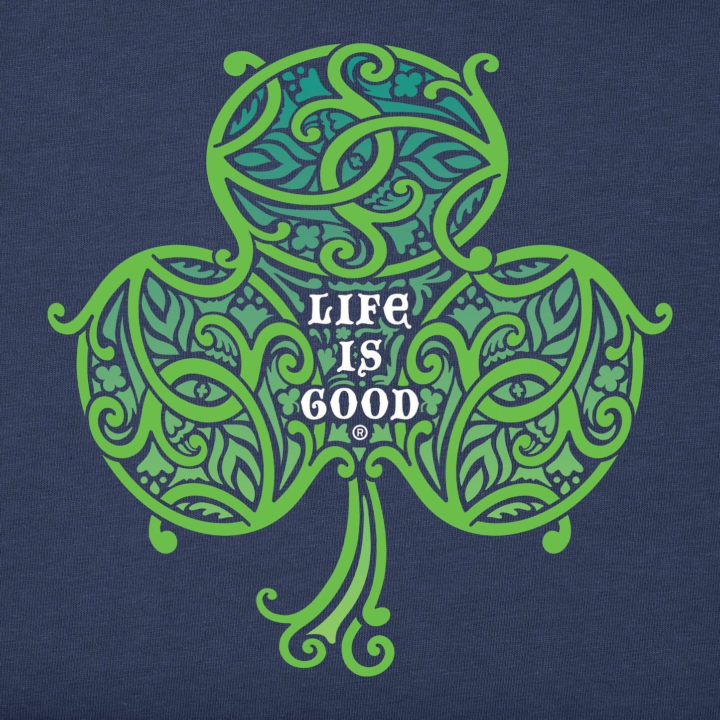 Men's Celtic Clover Short Sleeve Crusher Tee