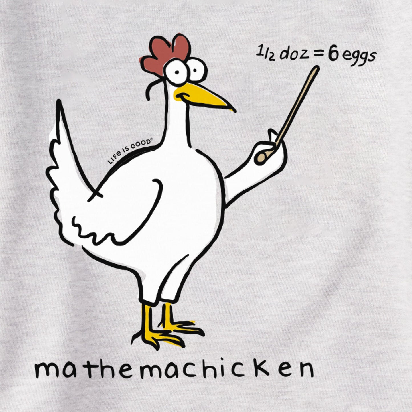 Men's Mathemachicken Simply True Crew