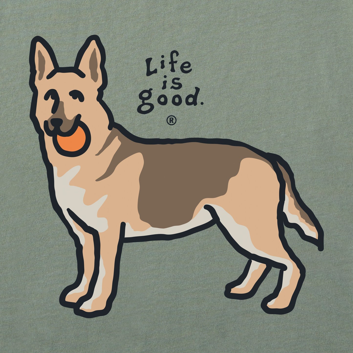 Men's Style Shepherd Short Sleeve Crusher Tee