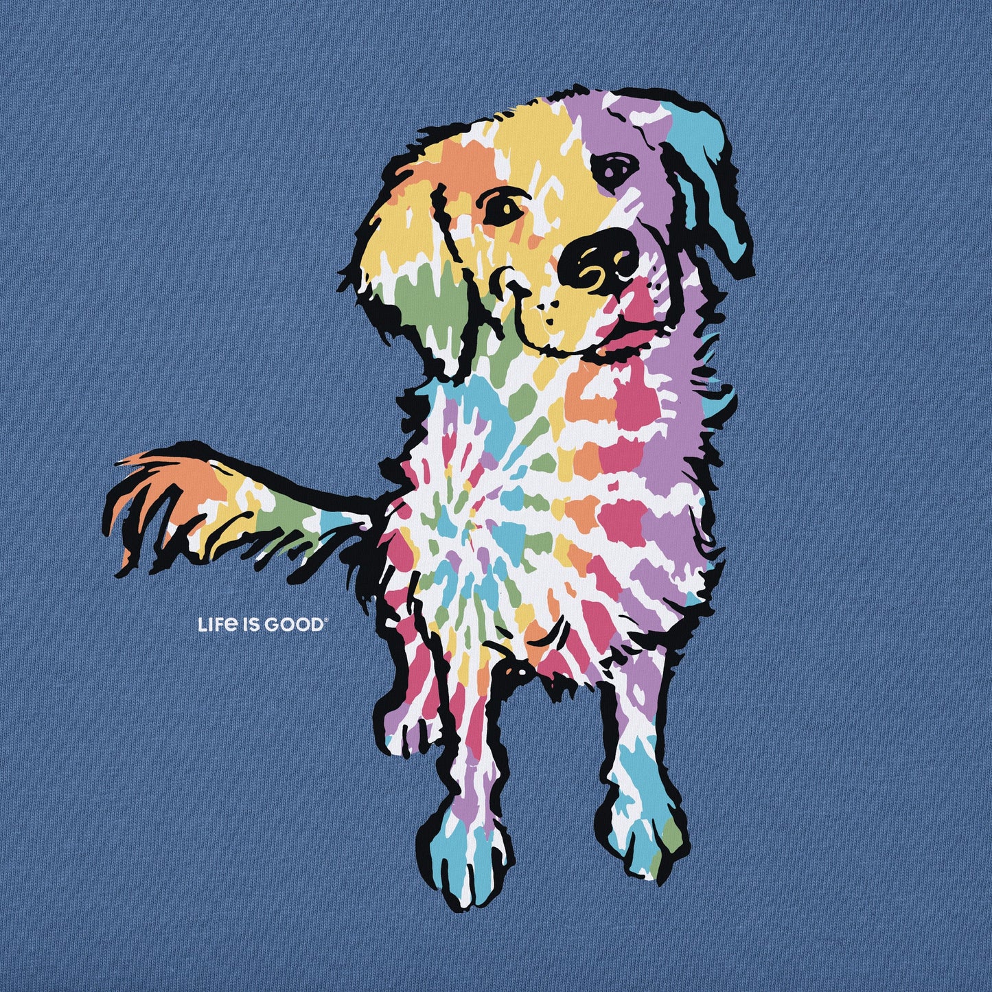 Women's Tie Dye Retriever Short Sleeve Crusher Tee