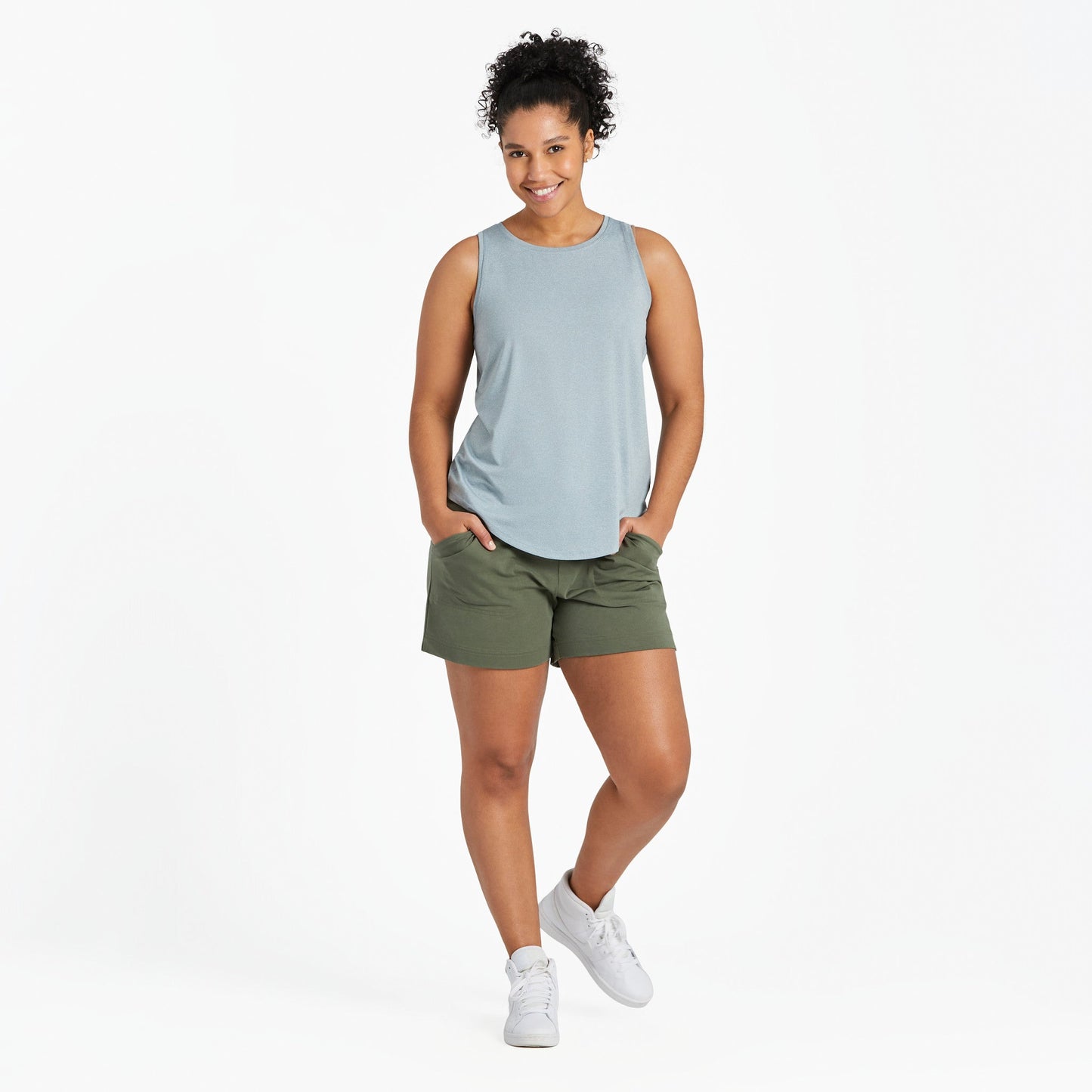 Women's Solid Active Tank