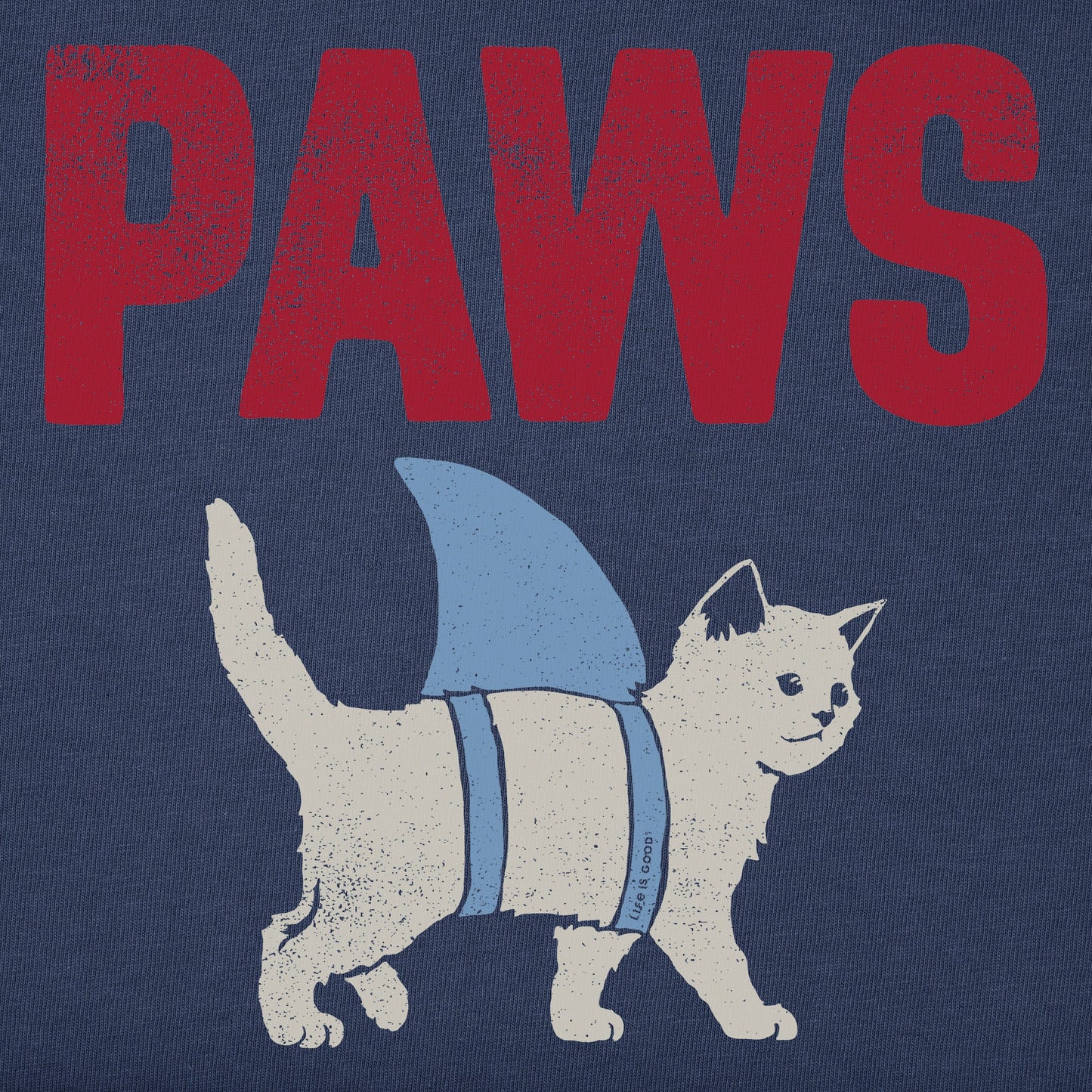 Men's Paws Cat Short Sleeve Tee