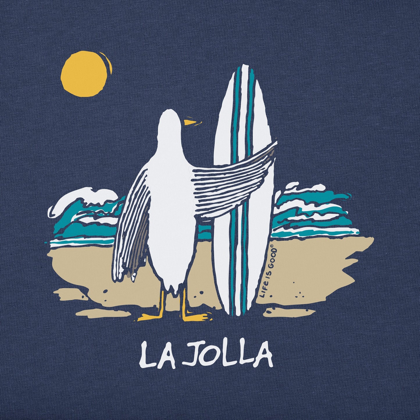 Men's Surf La Jolla Gull Short Sleeve Crusher-LITE Tee
