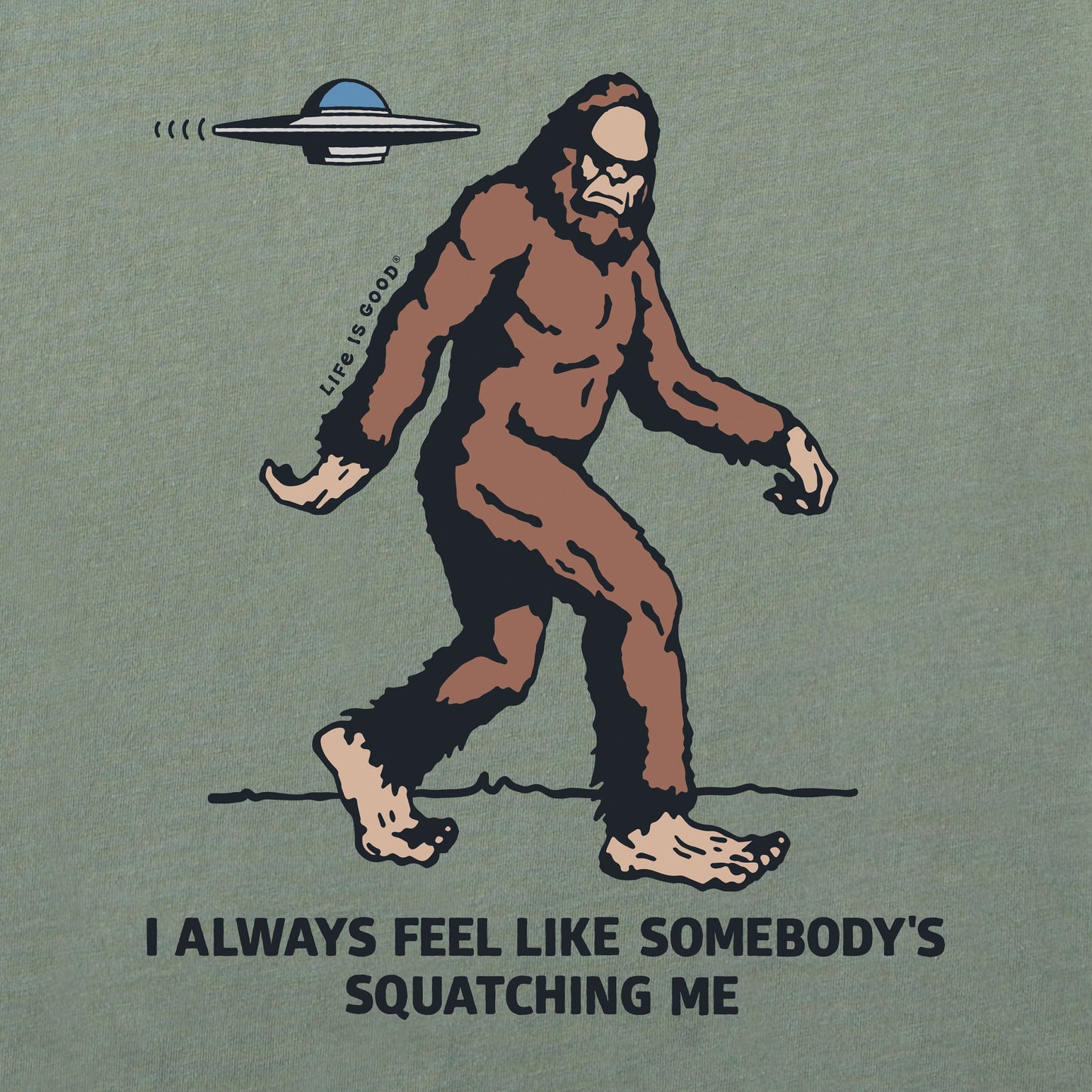 Men's Somebody's Squatching Me Short Sleeve Tee