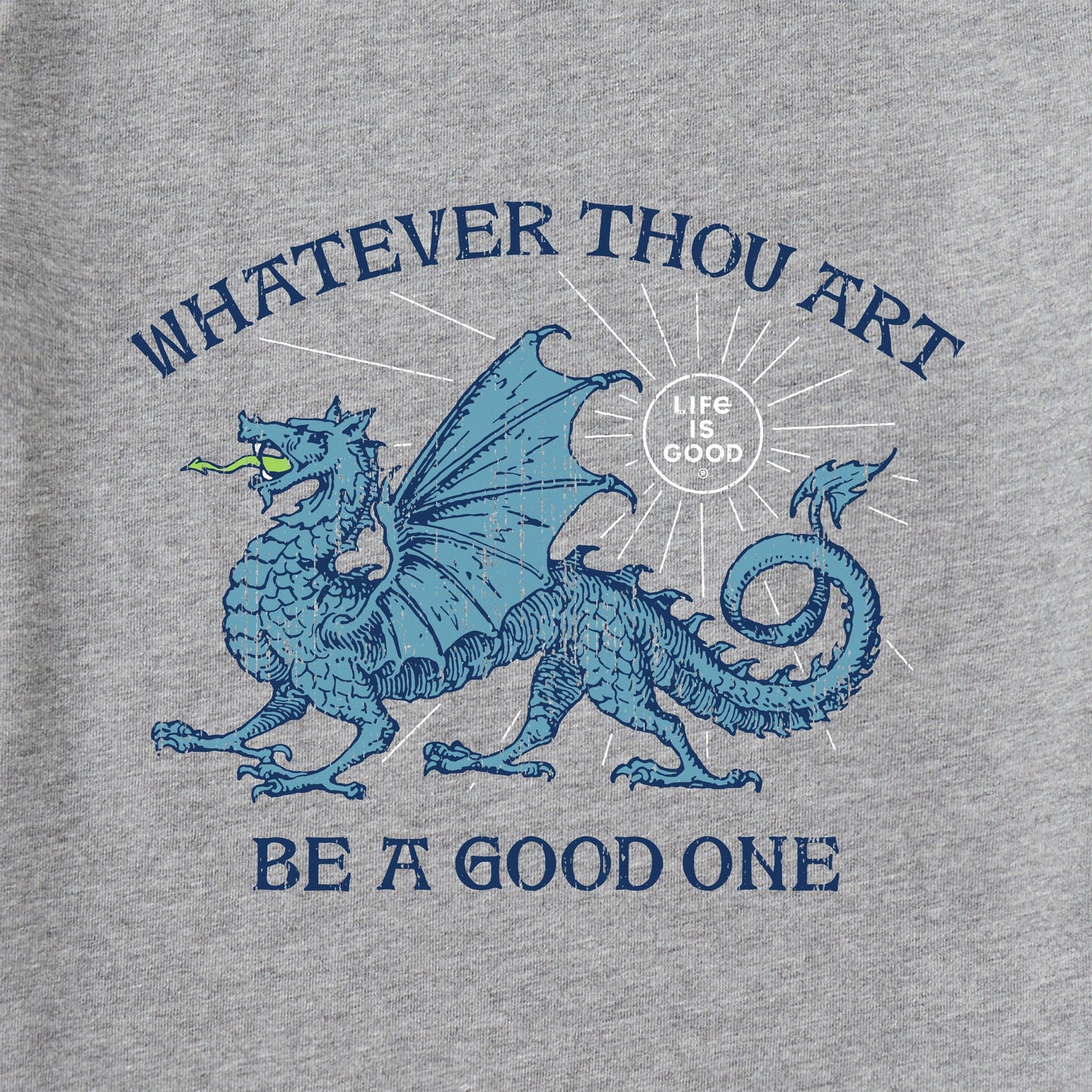 Men's Whatever Thou Art Dragon Short Sleeve Tee
