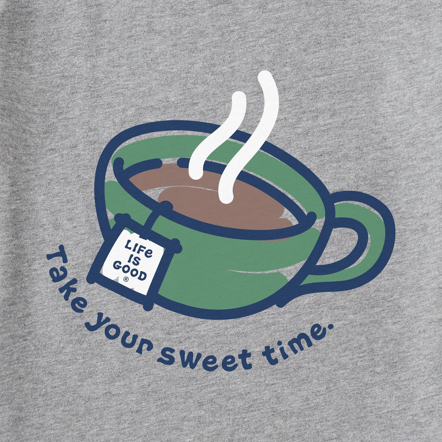 Women's Take your Sweet Time Long Sleeve Crusher Vee