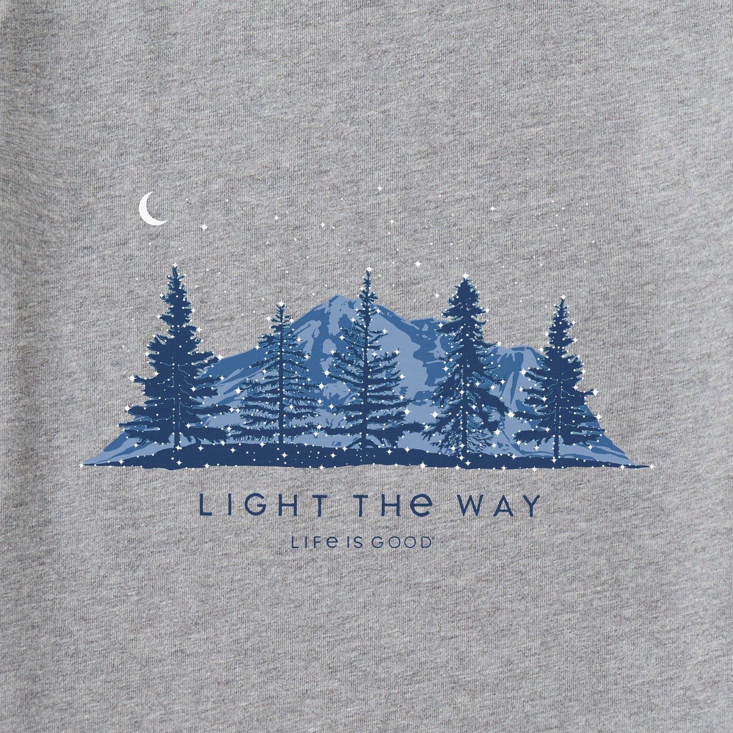 Men's Light the Way Long Sleeve Crusher Tee