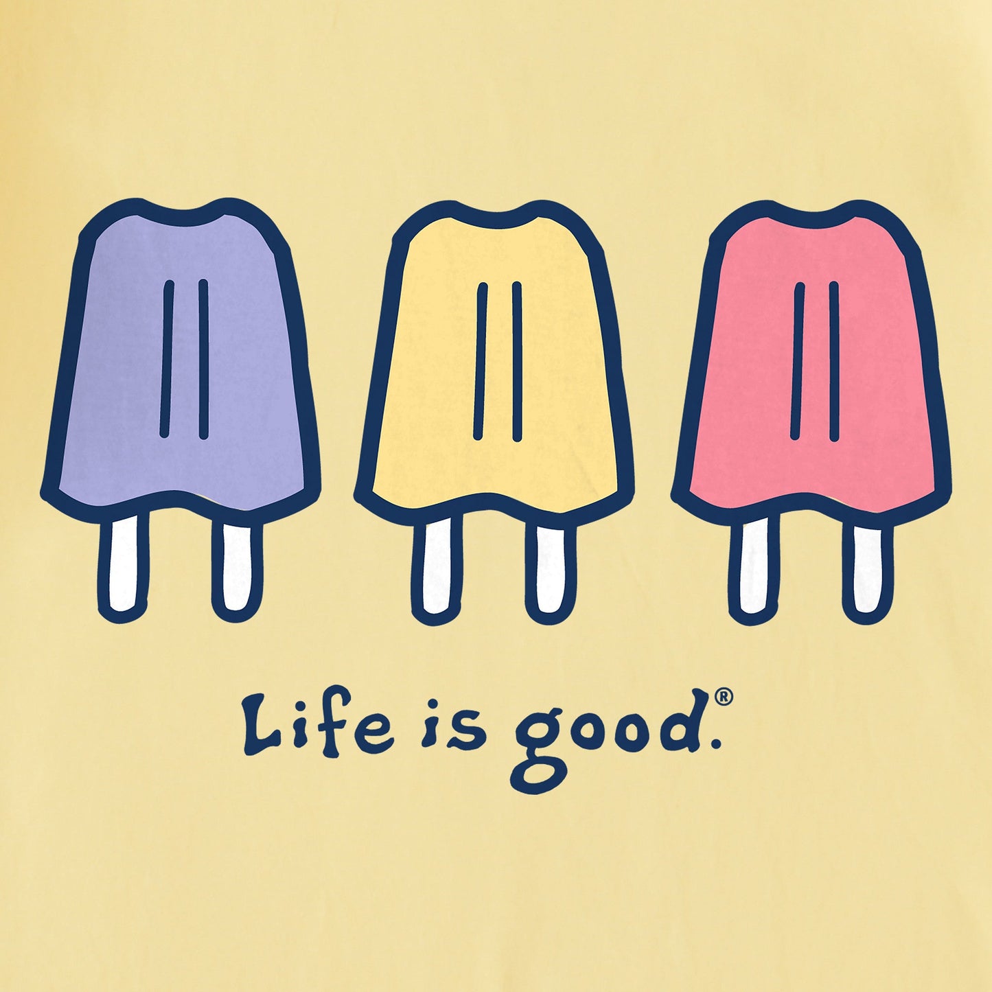 Women's Three Popsicles Short Sleeve Tee