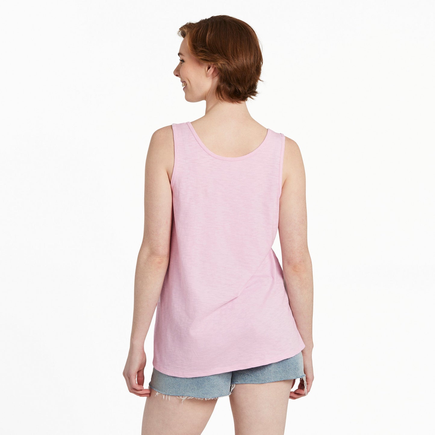 Women's Turtle Mandala Textured Slub Tank