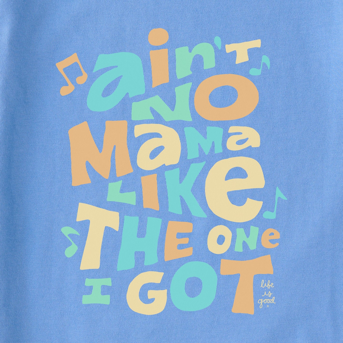 Baby Ain't No Mama Short Sleeve Crusher Bodysuit