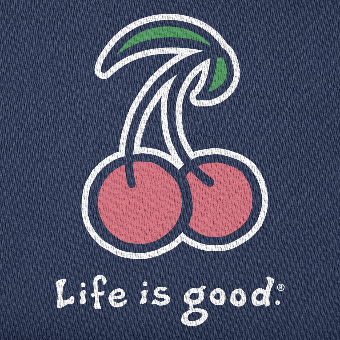 Women's Cherries Short Sleeve Crusher Boxy Tee