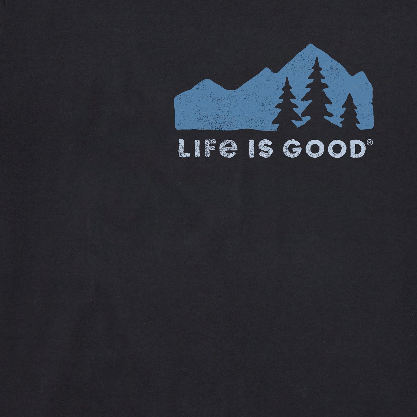 Men's Mountain Silhouette Short Sleeve Crusher Tee