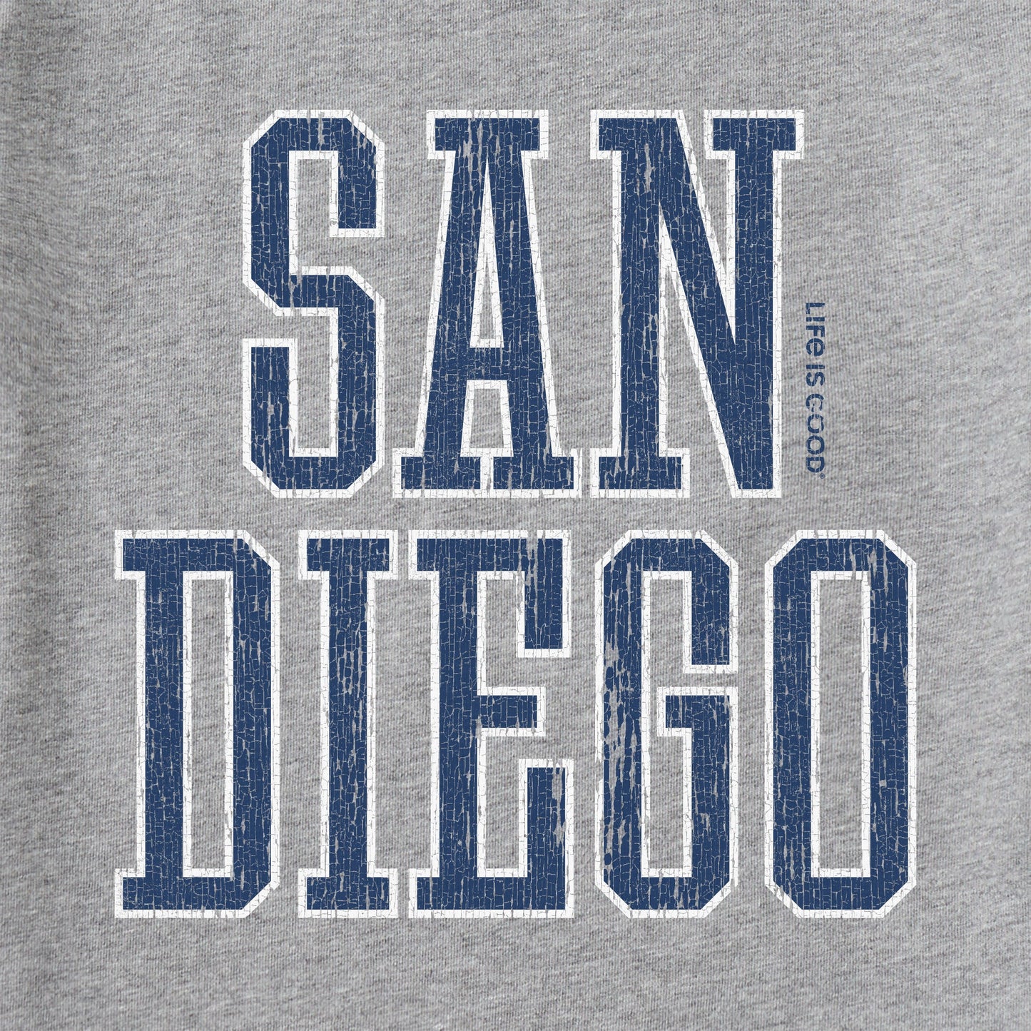 Men's San Diego Stack Short Sleeve Crusher Tee