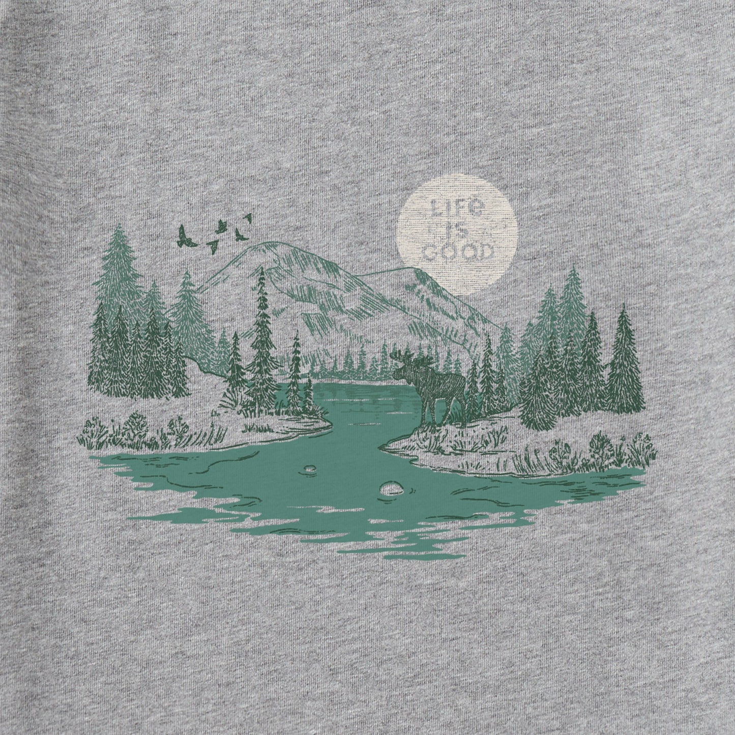 Women's Rural Linework Long Sleeve Crusher Tee