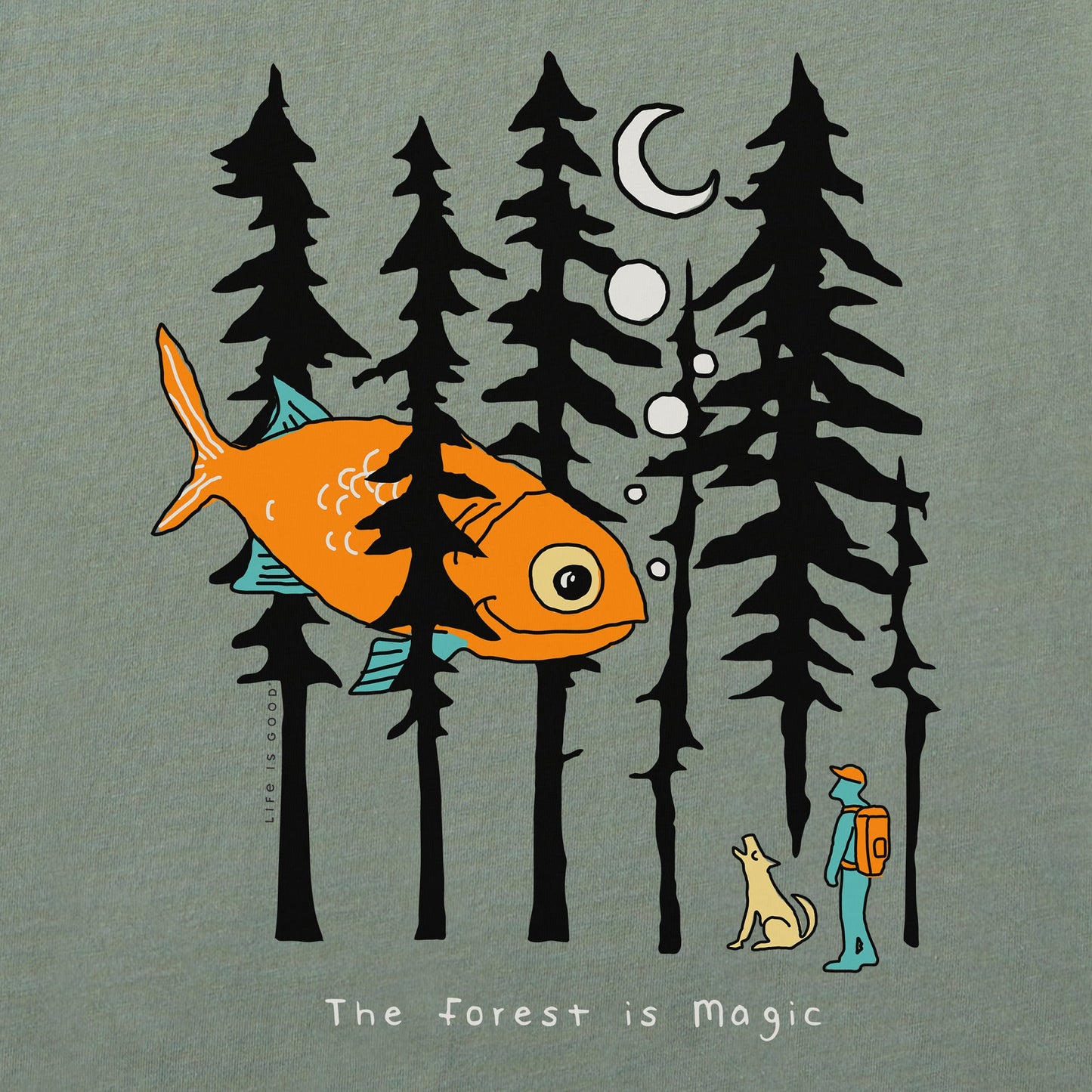Men's Forest is Magic Short Sleeve Tee