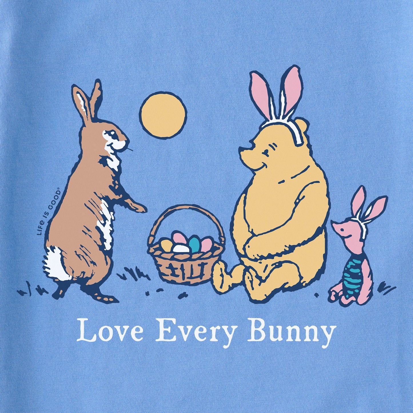 Kids Winnie Love Every Bunny Short Sleeve Crusher Tee