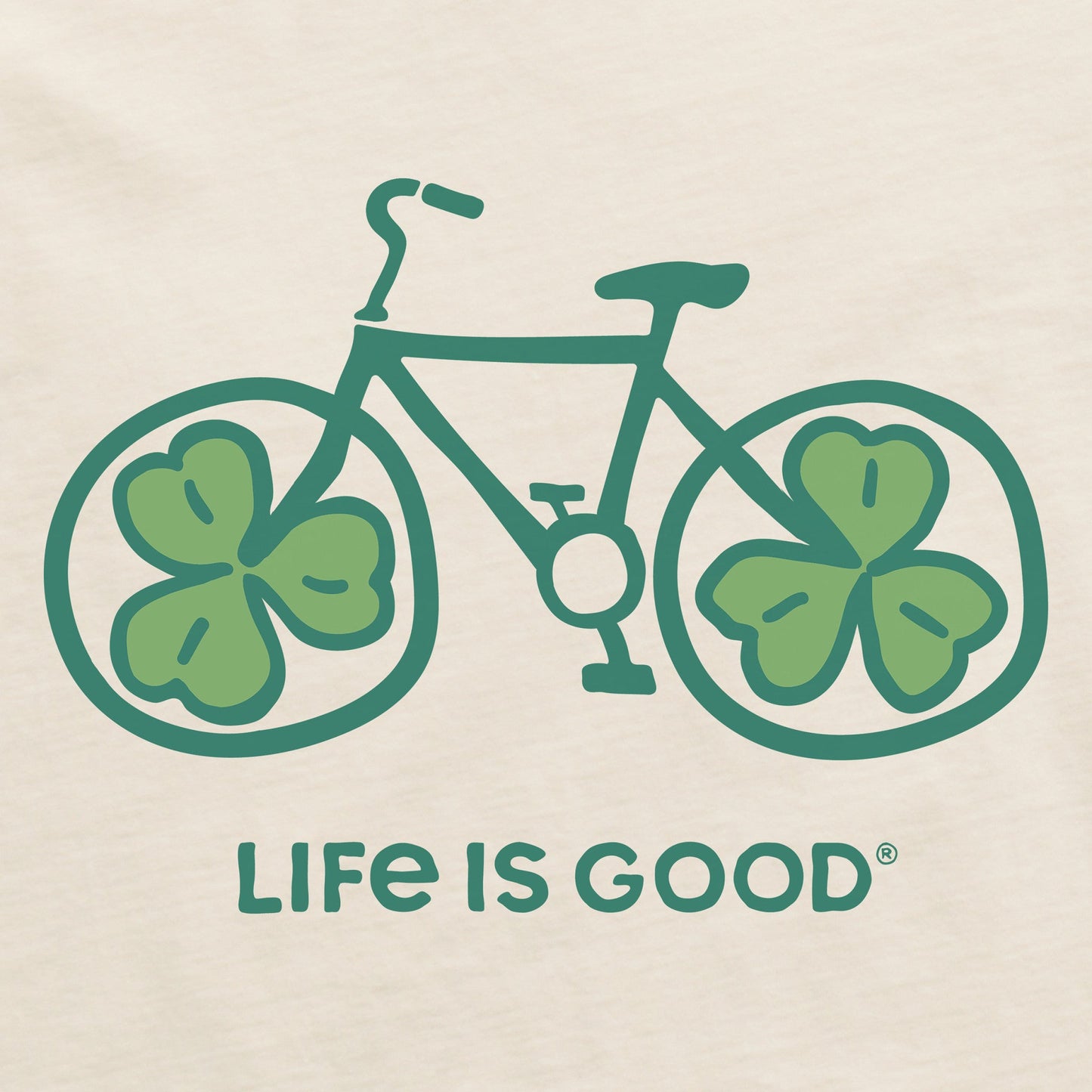 Men's Clover Bike Short Sleeve Crusher Tee