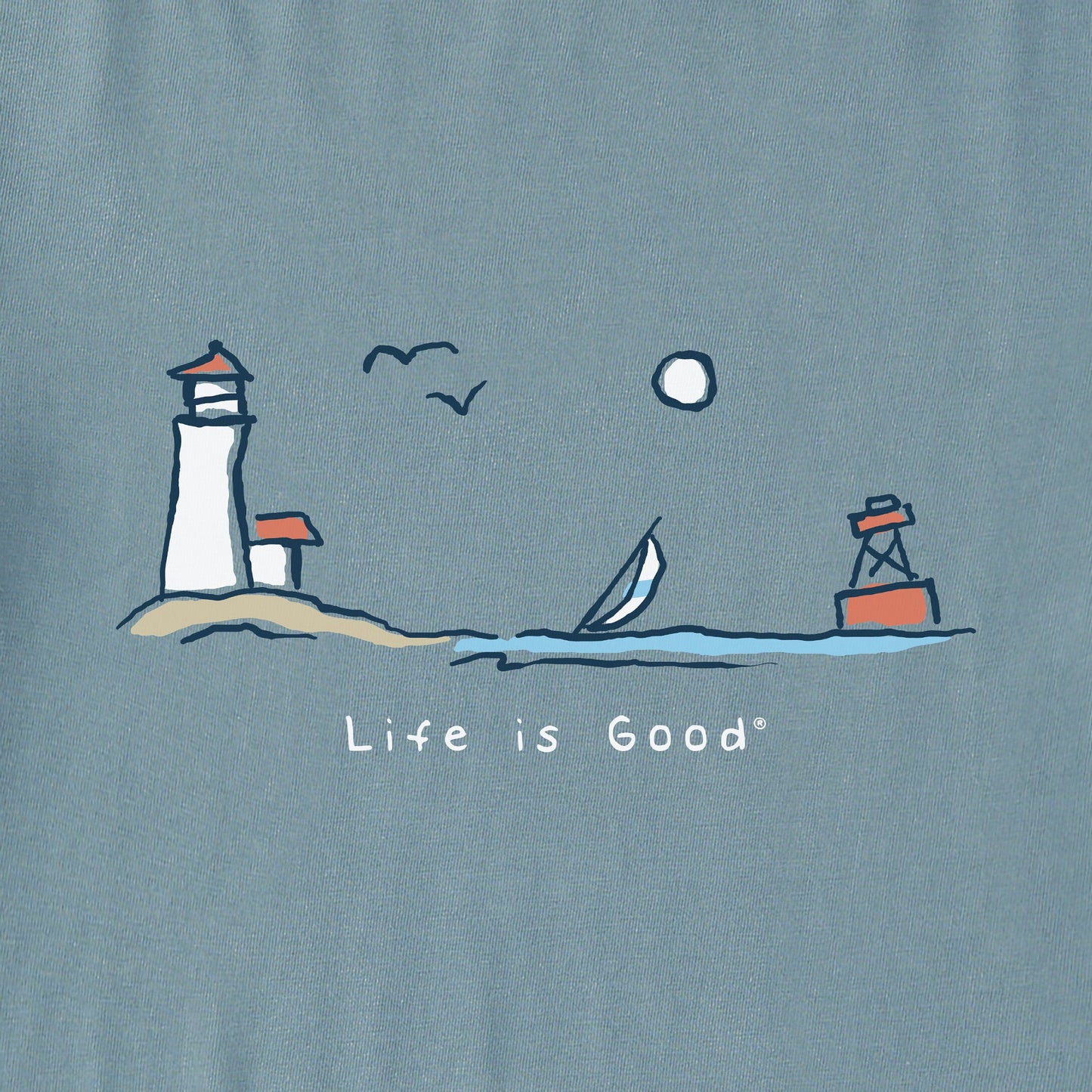 Men's Seaside Vista Simply True Fleece Hoodie