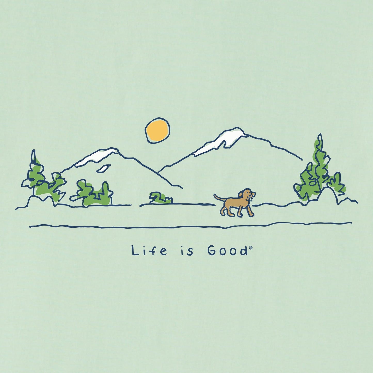 Women's Dog Vista Short Sleeve Crusher Vee