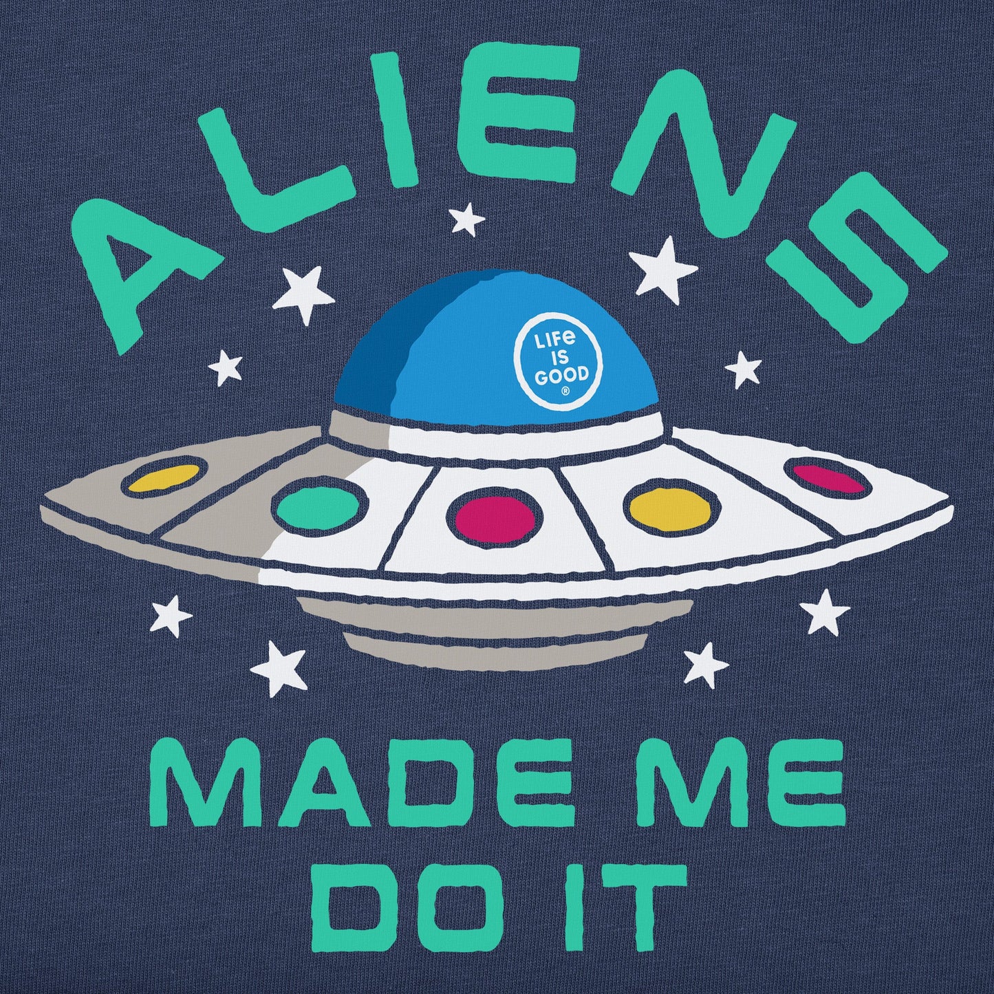 Kids Aliens Made Me Do It Short Sleeve Crusher Tee