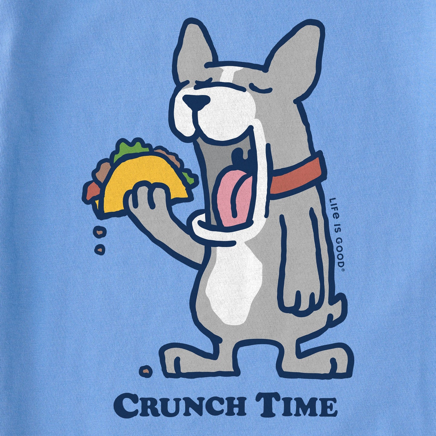 Kids Frenchy Crunch Time Short Sleeve Crusher Tee