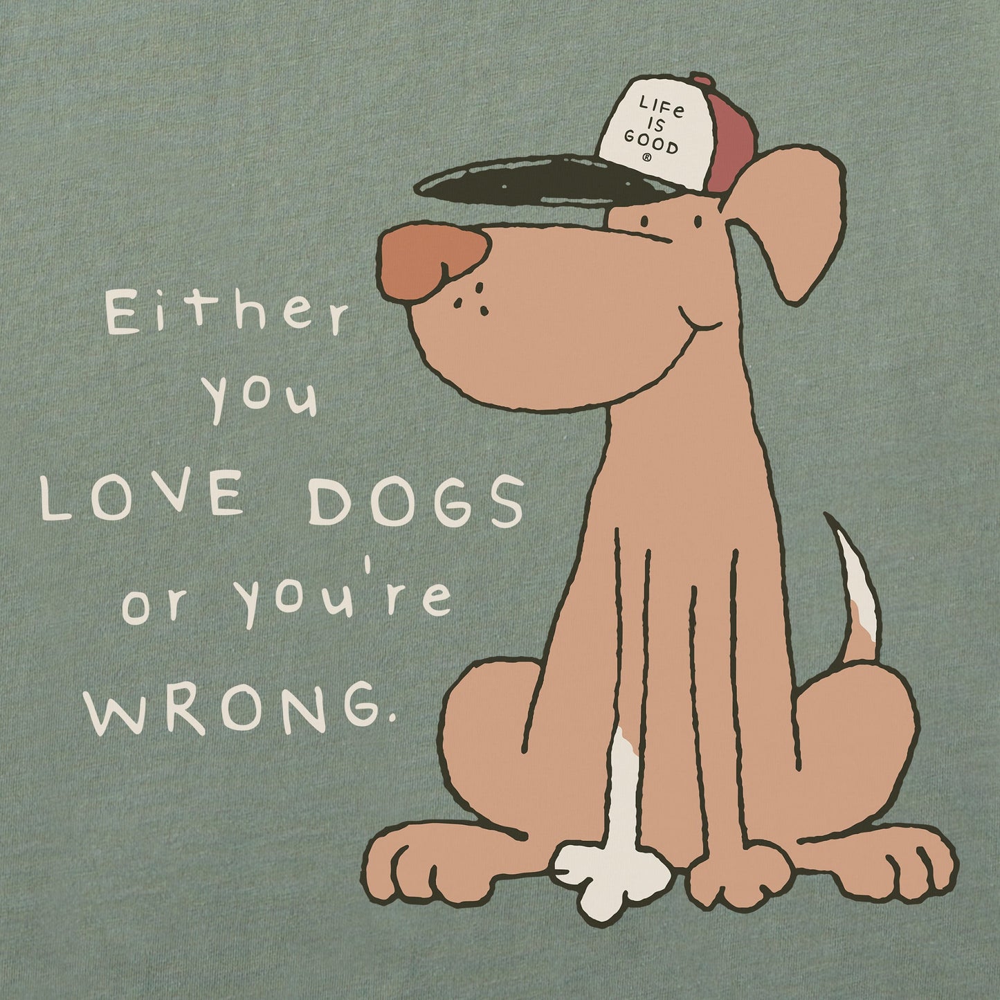 Men's Mutt Love Dogs Short Sleeve Tee