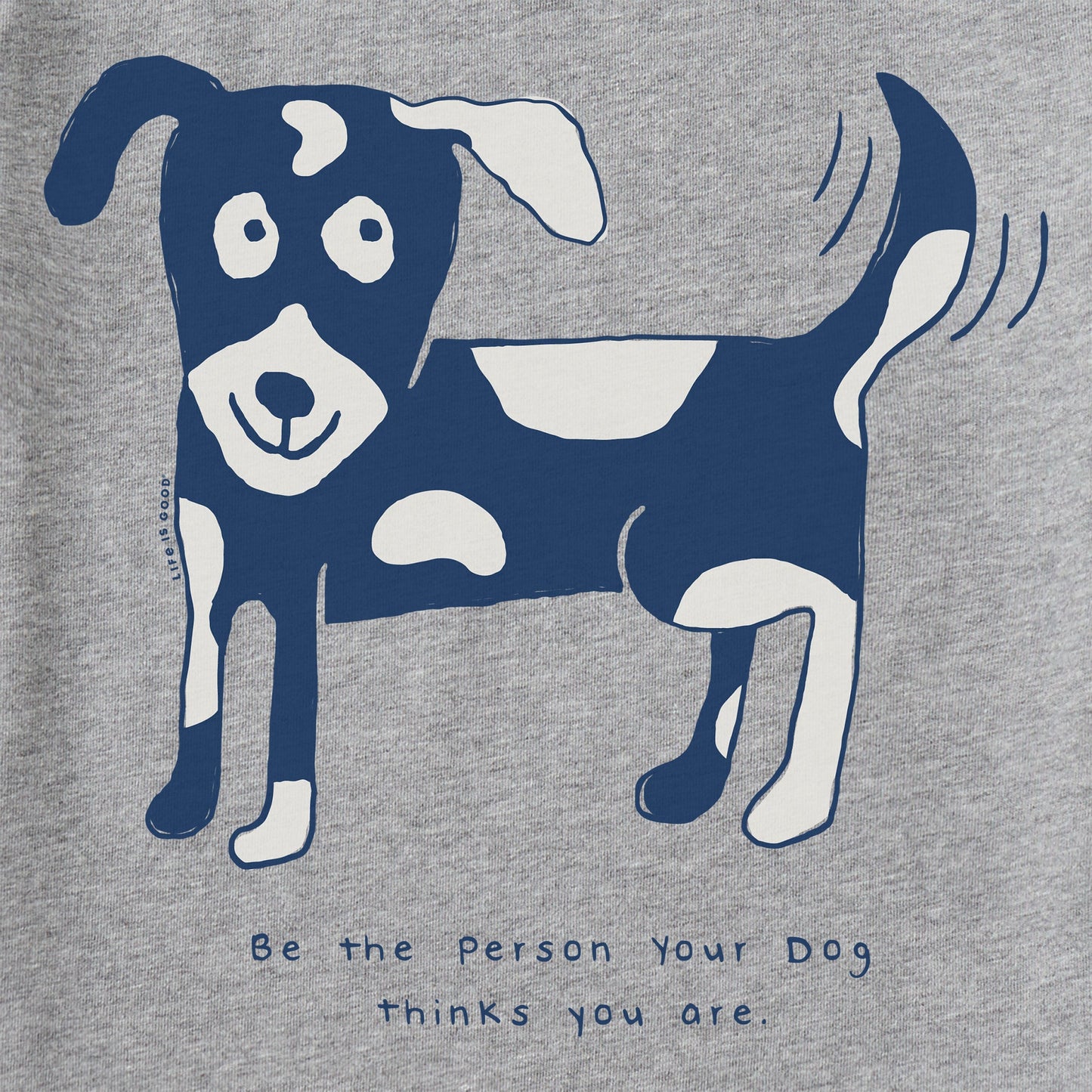 Women's Dog Be The Person Short Sleeve Tee