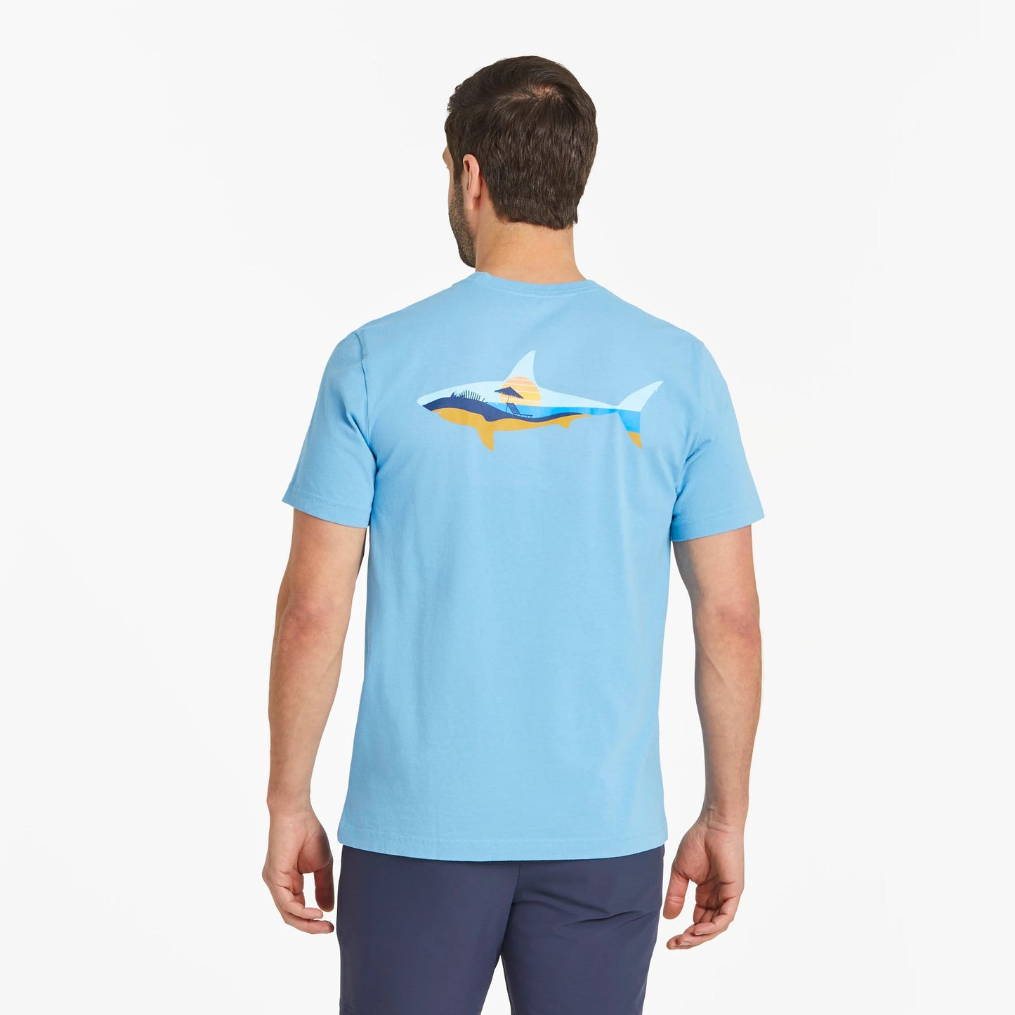 Men's Sharkscape Short Sleeve Crusher Tee