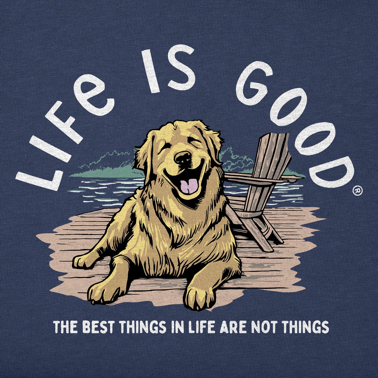 Men's Best Things Golden Dock Short Sleeve Tee