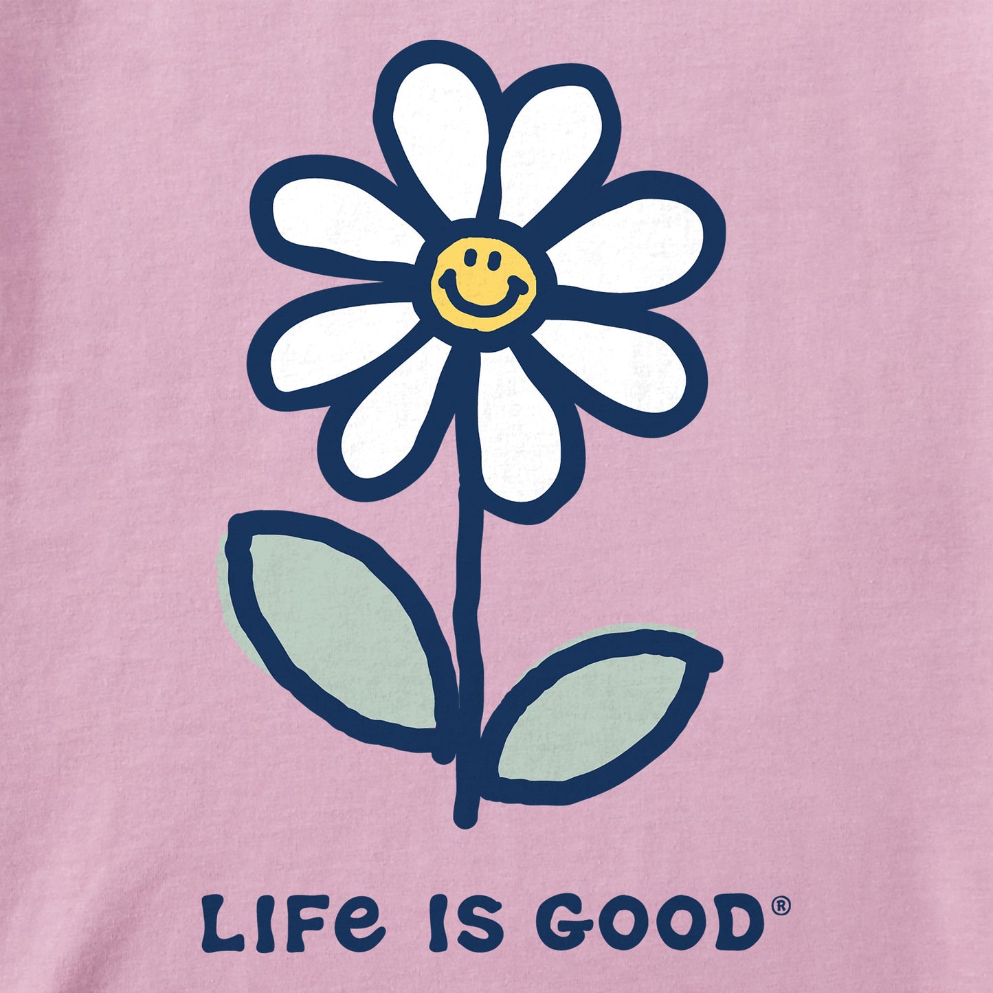 Kids Smile Daisy Short Sleeve Crusher Tee