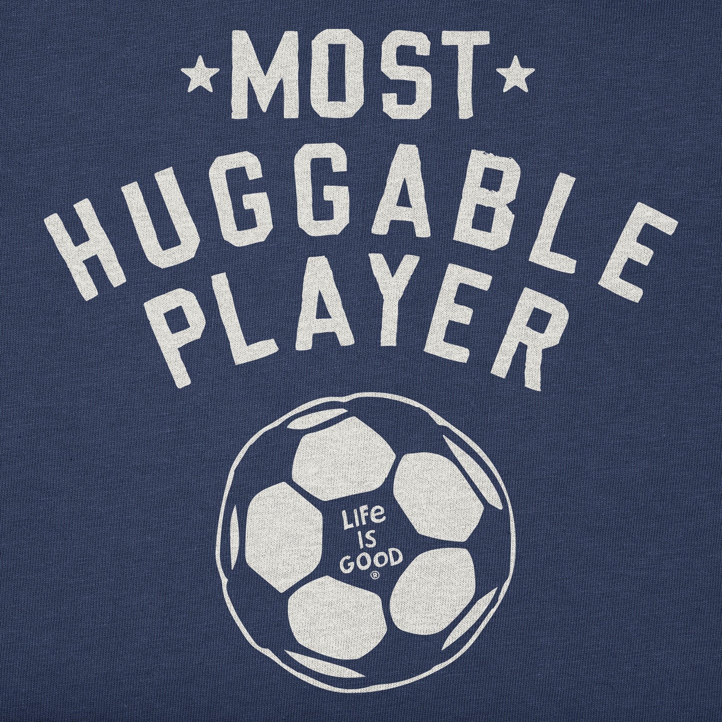 Kids Most Huggable Player Short Sleeve Crusher Tee