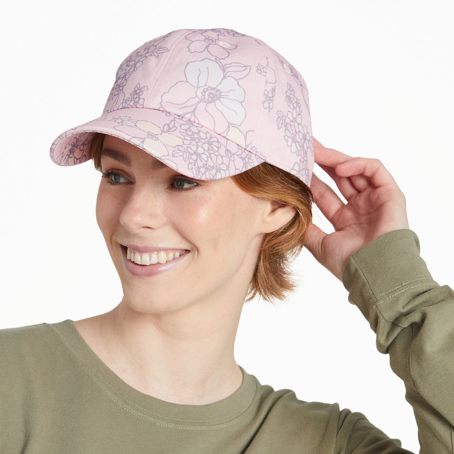 Adult Unisex Floral Garden Pattern Chill Cap