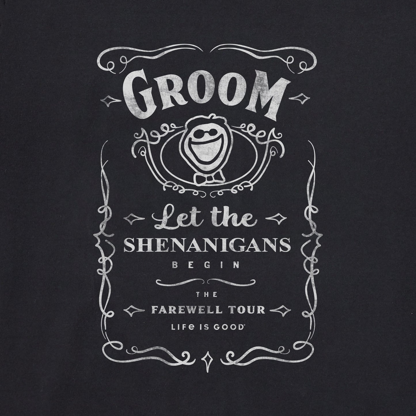 Men's Manifesto Groom Shenanigans Short Sleeve Crusher Tee