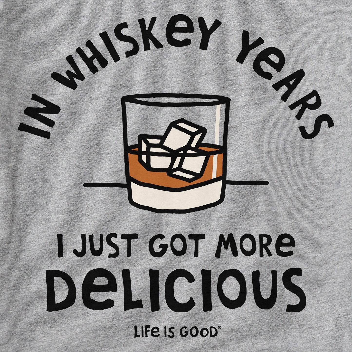 Women's Whiskey Years Short Sleeve Crusher Tee
