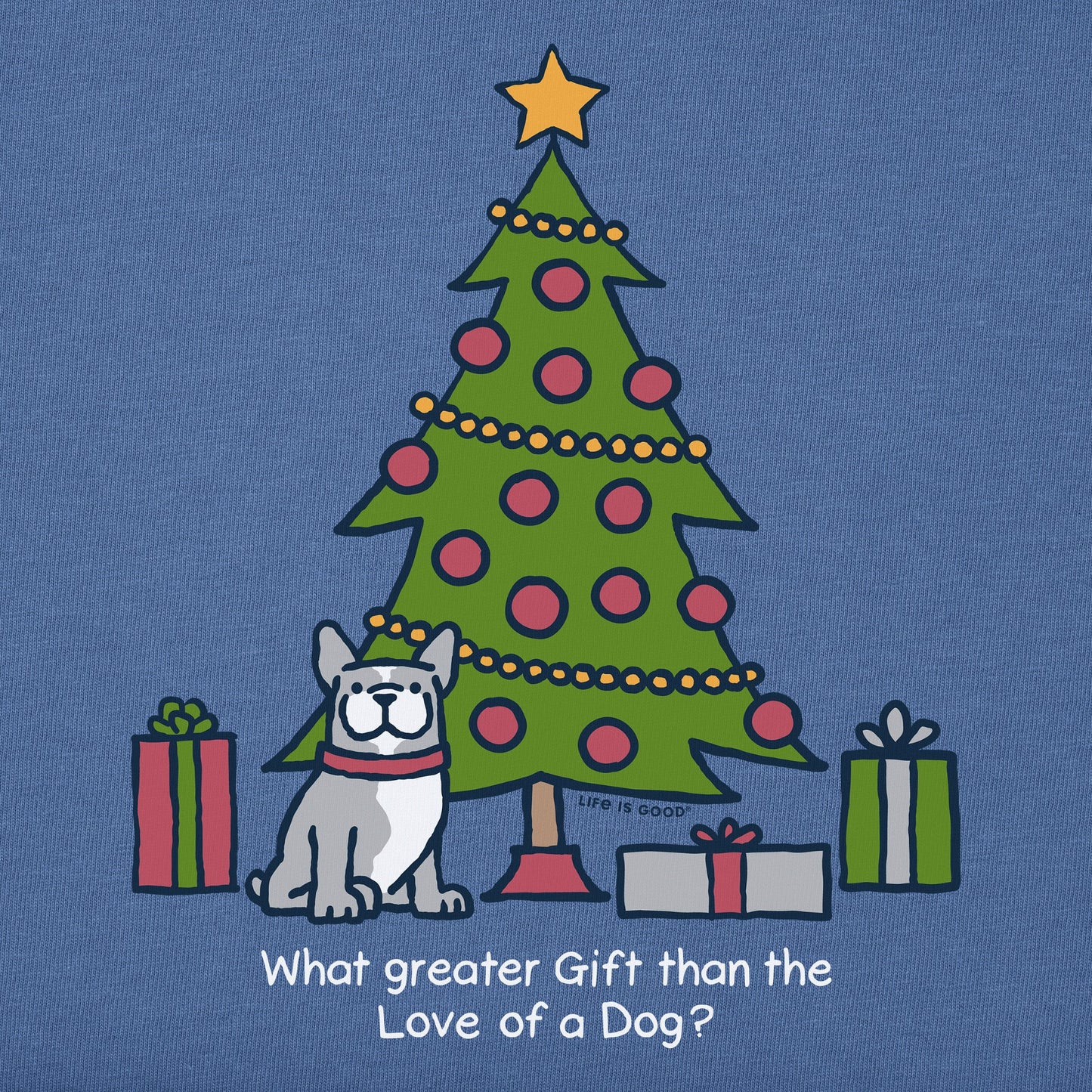 Kids Frenchy Greater Gift Long Sleeve Crusher Tee