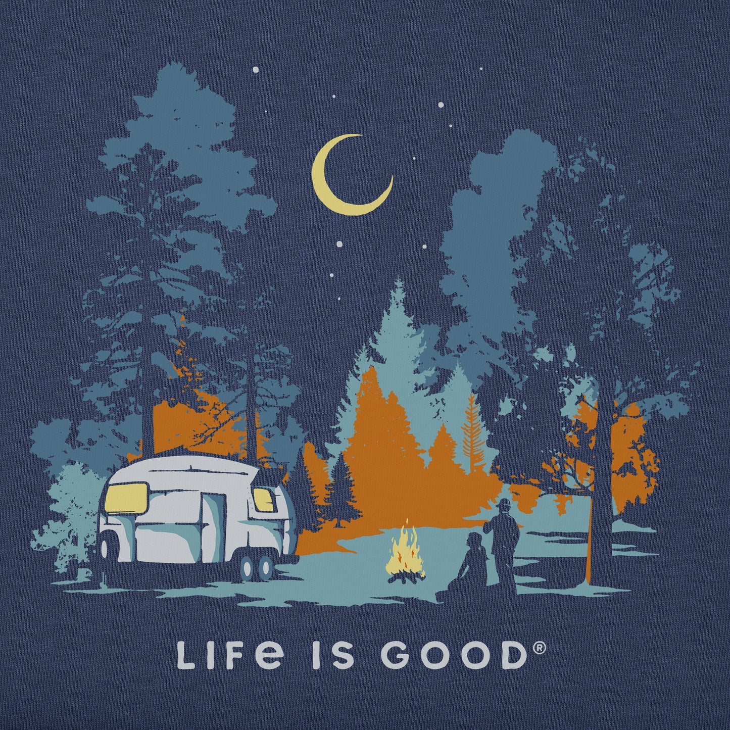 Women's Woodsy RV Camp Short Sleeve Tee