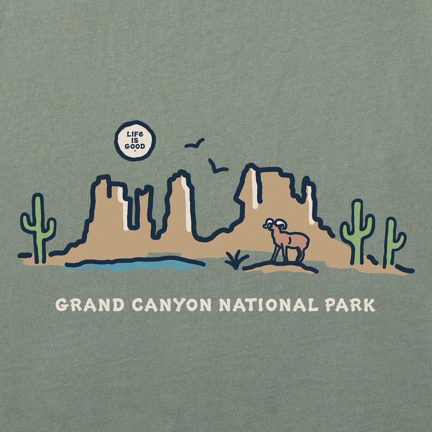 Women's Grand Canyon Vista Short Sleeve Crusher Tee