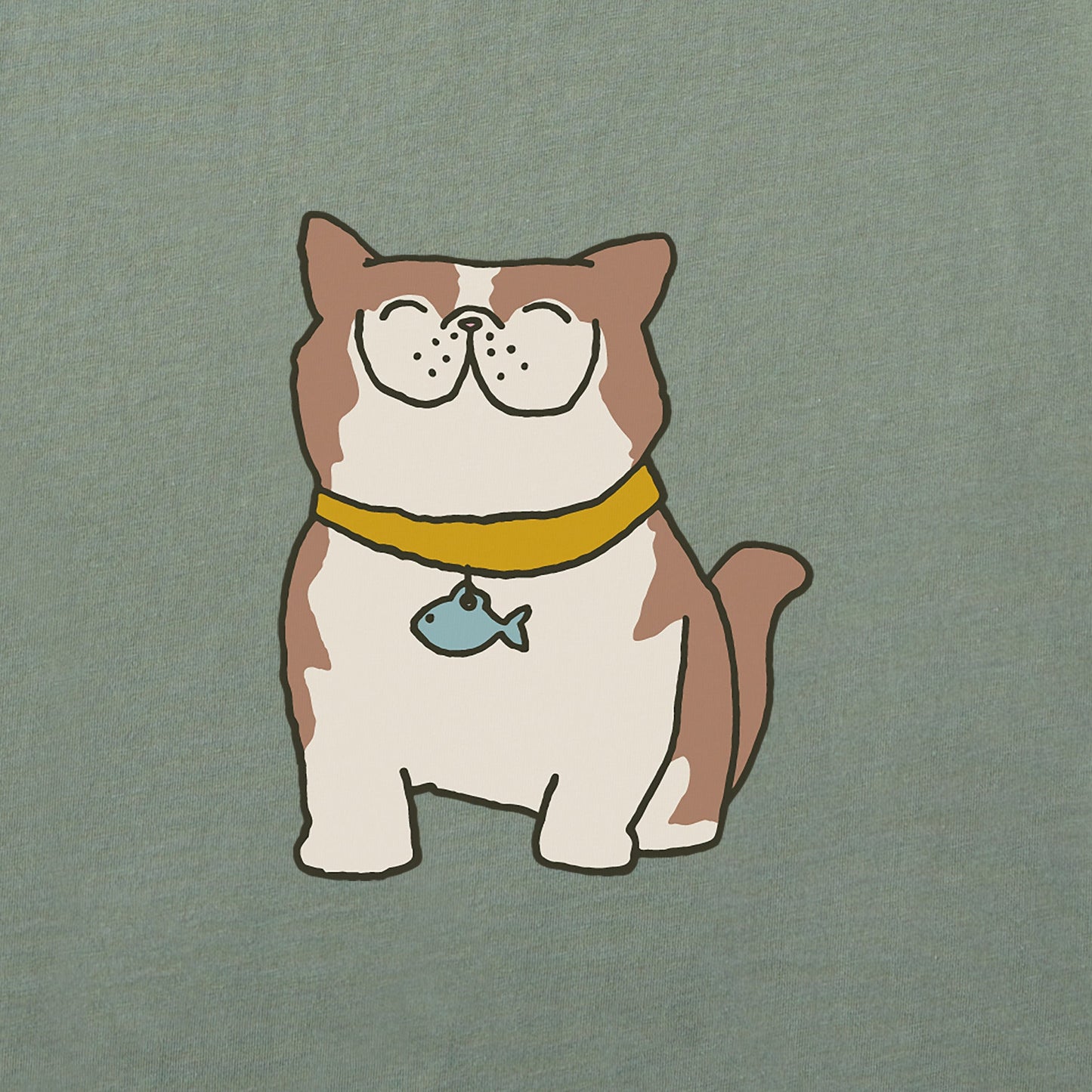 Women's Exotic Cat Short Sleeve Crusher Tee