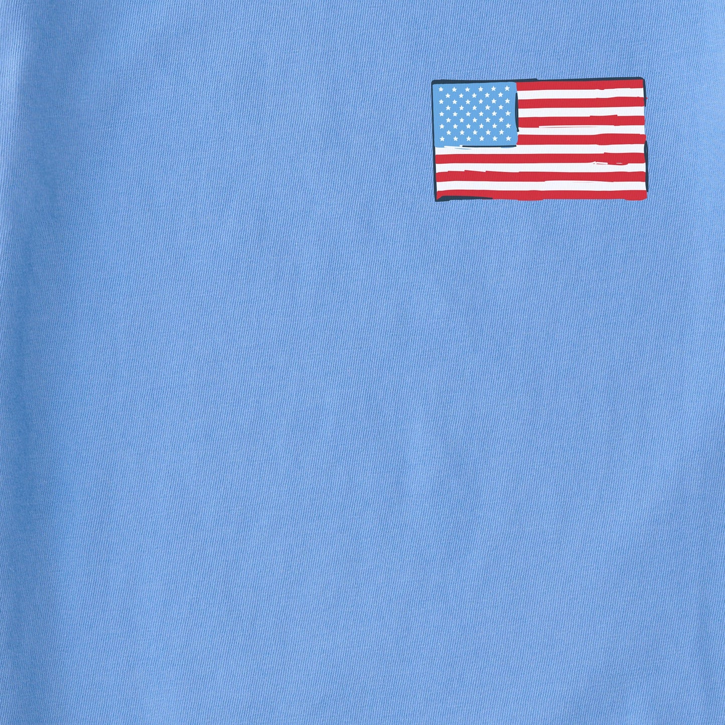 Women's America the Beautiful USA Dogs Short Sleeve Tee