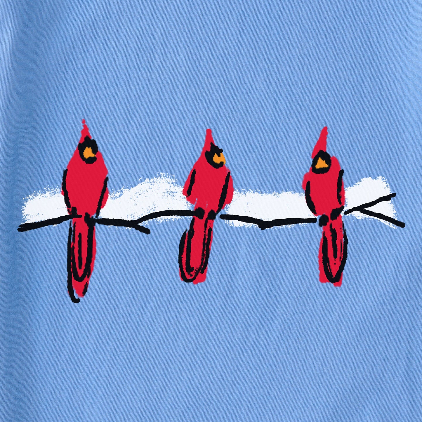 Women's Three Cardinals Branch Short Sleeve Vee