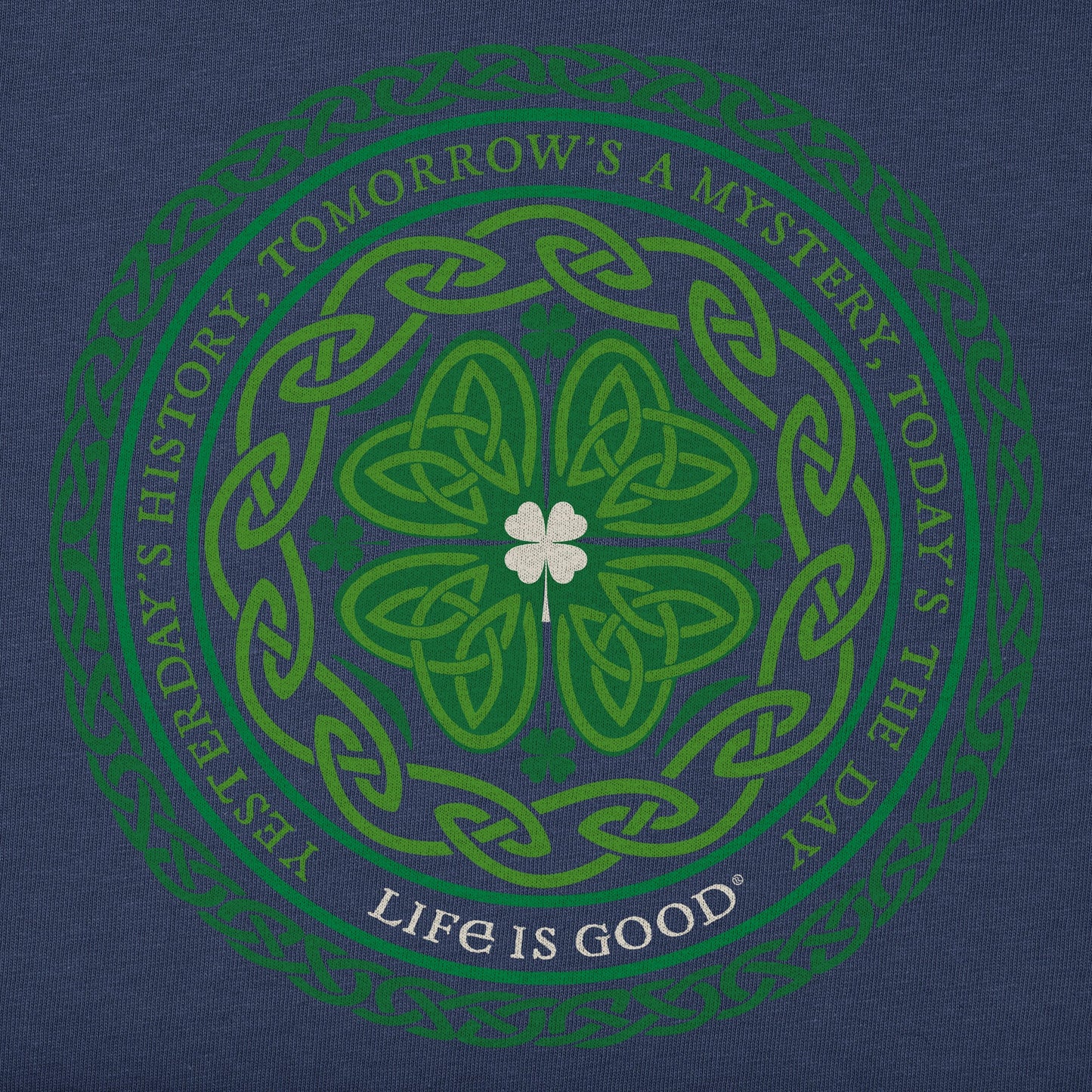 Women's Celtic Mandala Short Sleeve Crusher Boxy Tee