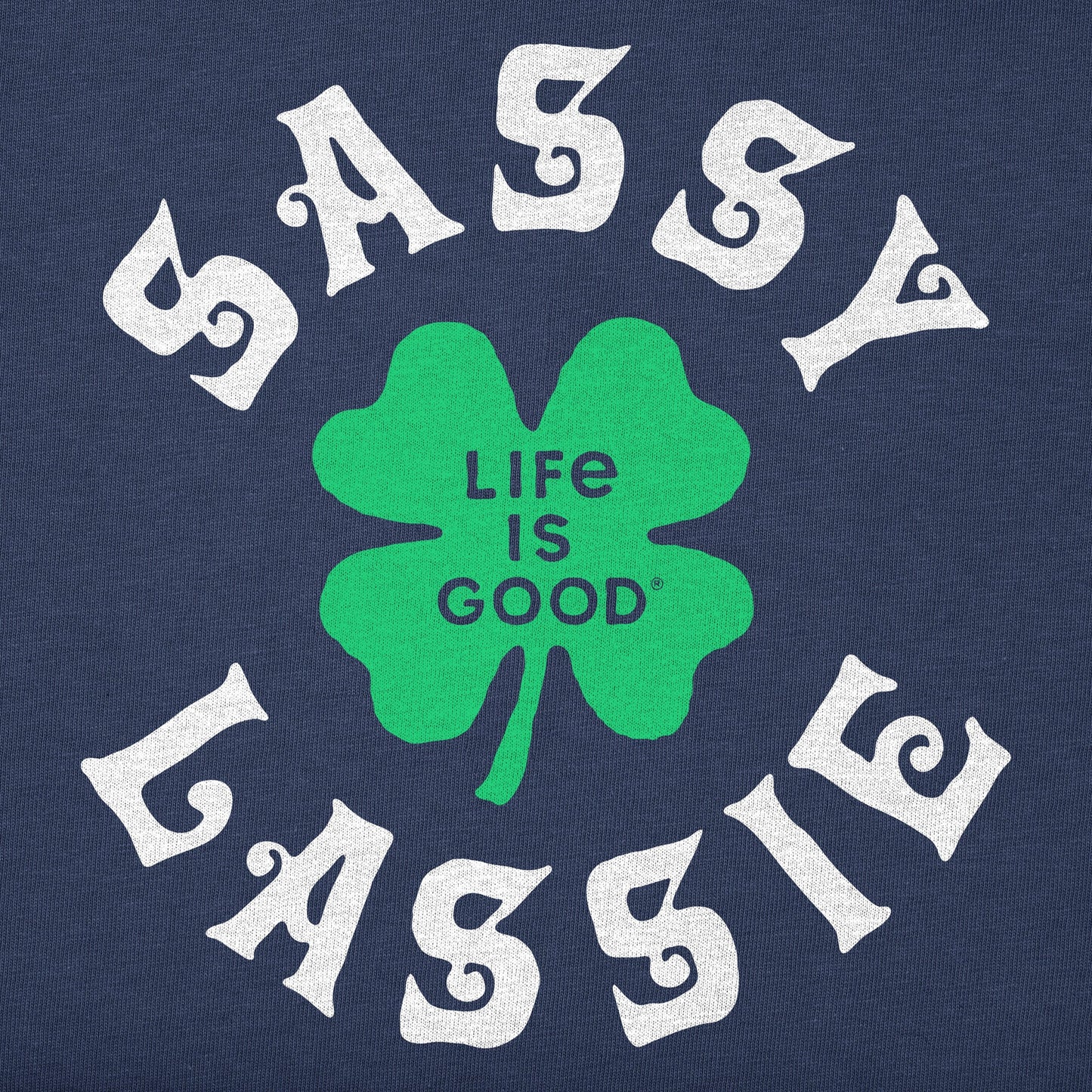 Women's Sassy Lassie Short Sleeve Crusher Boxy Tee