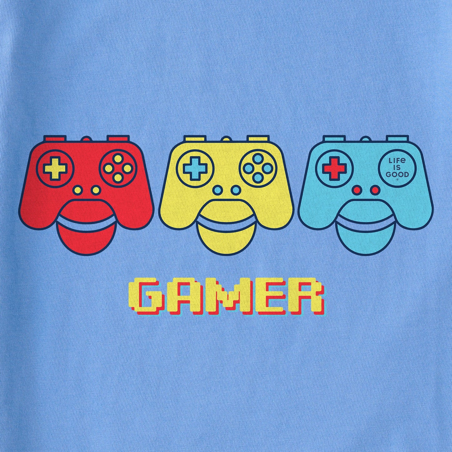 Kids Gamer Power Short Sleeve Crusher Tee