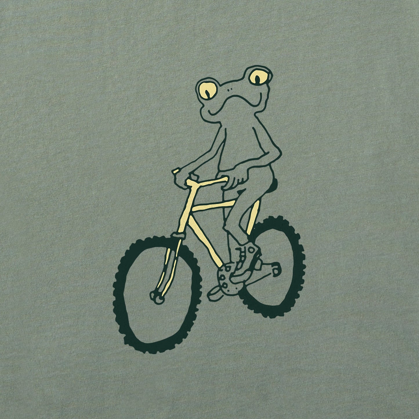 Men's Frog Biker Short Sleeve Crusher Tee