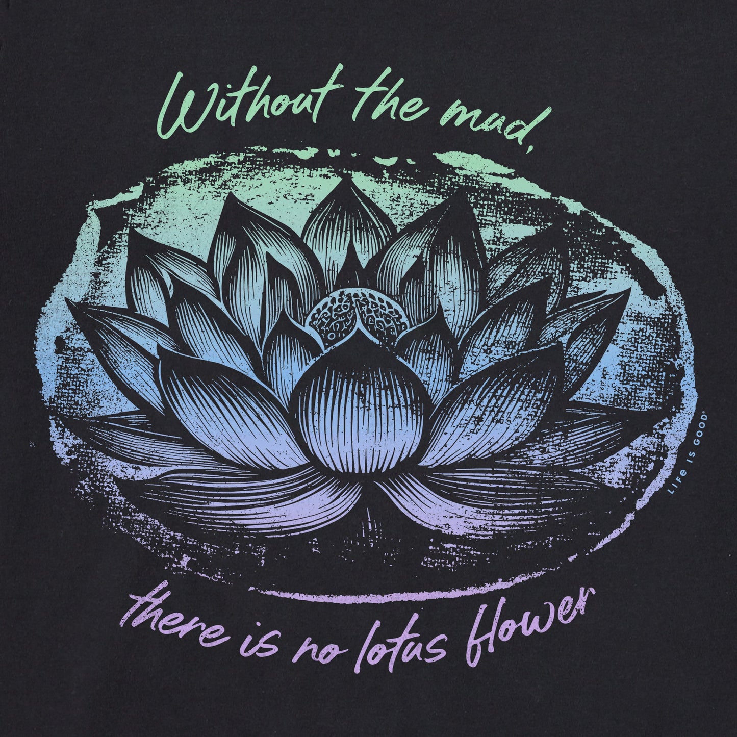 Women's No Mud No Flower Short Sleeve Tee