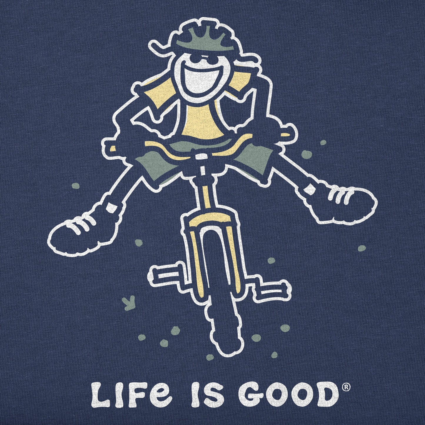 Kids Jake Mountain Bike Long Sleeve Crusher Tee