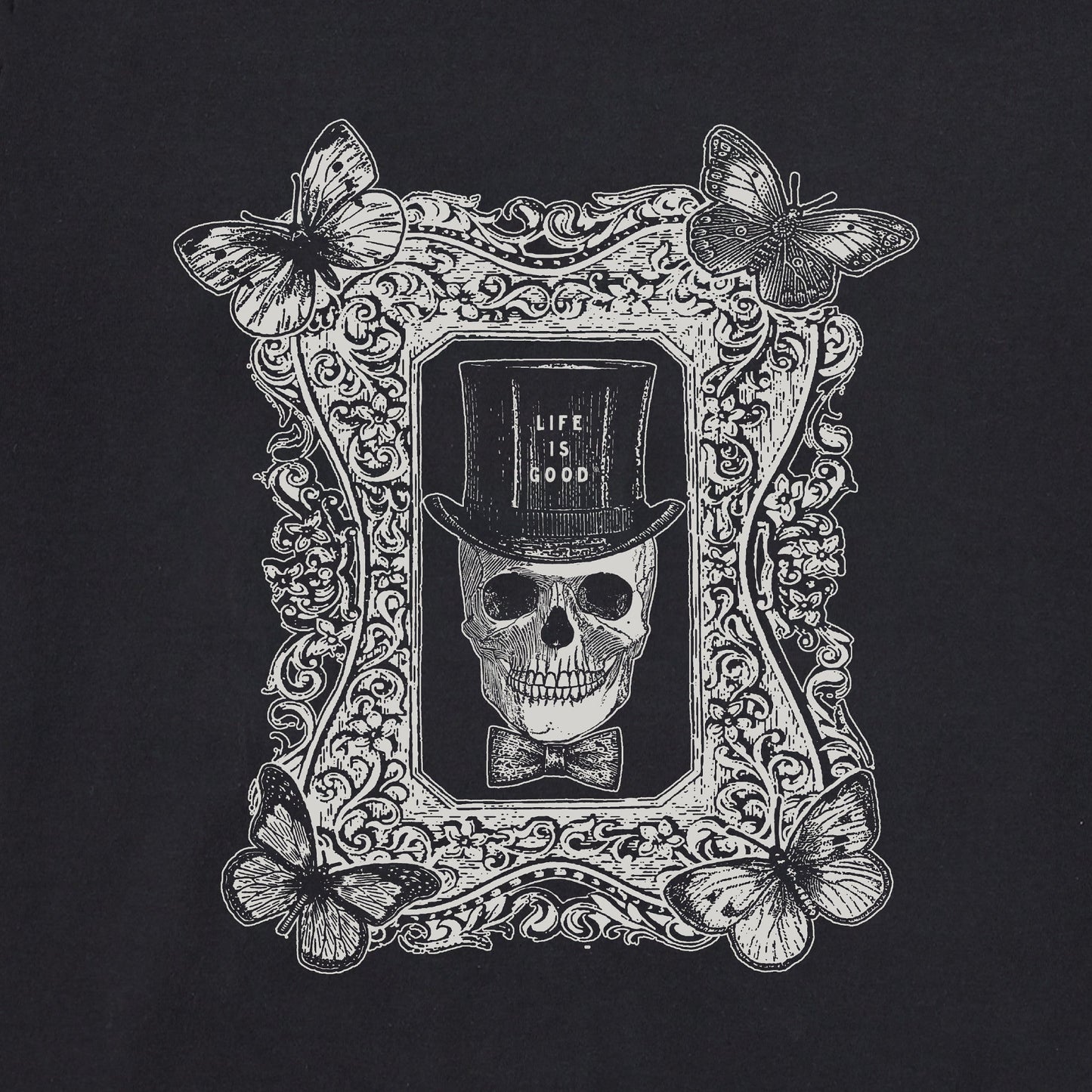 Women's Antique Treat Every Day Skull Short Sleeve Crusher Tee